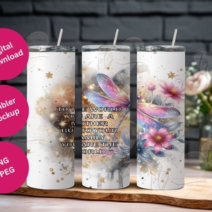 Mutter 20 oz skinny Becher png, Becher wrap png Sublimation Design Download, Muttertag png, 20 oz Becherdesigns, Becher png Download