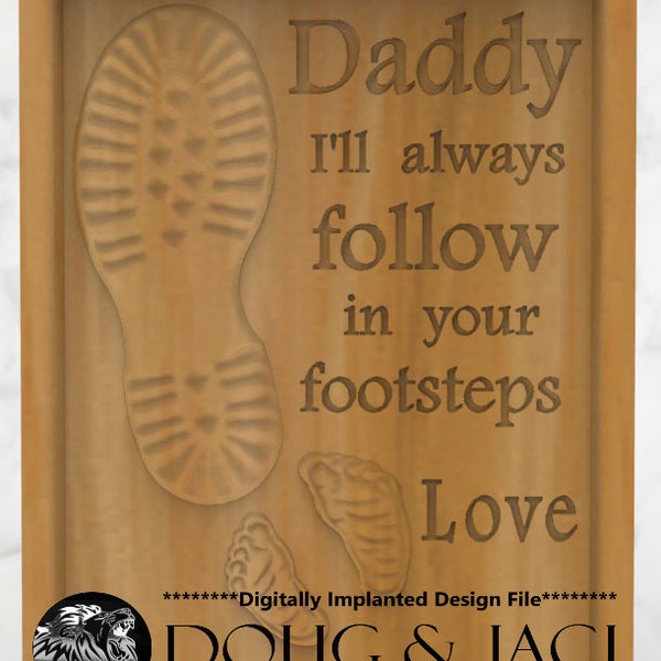 3d, Stl, Fathers Day, Fathers Day Gift, D-n-J-1804-Fathers Day