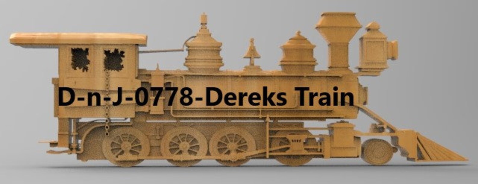 3d Stl Models, Stl, CNC Model, Train, Steam Engine, Dnj