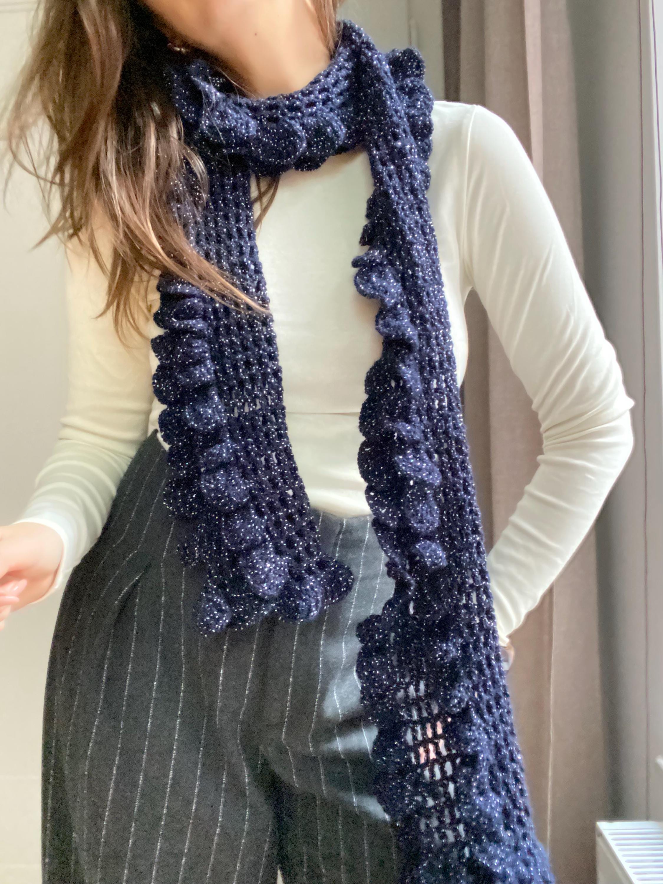 NKNIT マフラーboa wave scarfboa LEOPAED⓪ - 小物正規 品