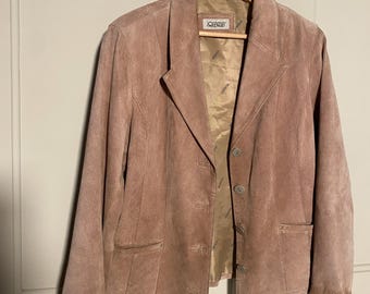カリフォルニアン　ビンテージスエードジャケット カリフォルニア スポーツウェア社製、ロサンゼルスの 1960 年代
