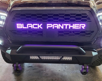 Custom Raptor Laser Cut LED Grille for 2016 - 2023 Tacoma