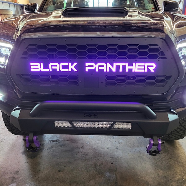 Custom Raptor Laser Cut LED Grille for 2016 - 2023 Tacoma