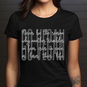 Vegan T-shirt Unisex For Animal Activist Tshirt Go Vegan For The Animal lover Plant-Based TeeShirt Trembles In Fear Cries In Pain Loses Life