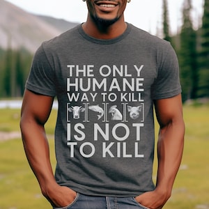 Animal Right Activist Shirt Unisex For Vegan Activism T-Shirt Gift For Animal Lovers Tee Shirt Animal Liberation Tee-Shirt Plant Based Diet
