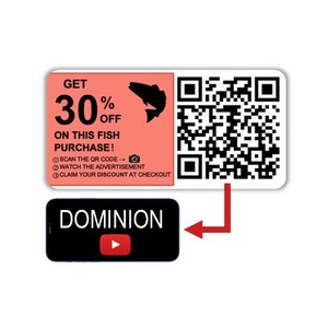 Vegan activist stickers pack Discount on fish animal the Qr code leads straight to specific part of Dominion documentary fish feel pain fta