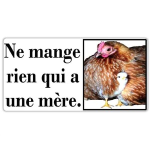 Végane activiste autocollants résistants à l'eau paquet droits des animaux pack sticker activist water resistant (Ne mange rien qui a mère)