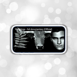 Vegan sticker earthlings sticker youtube documentary sticker phone sticker gift for vegan for the animal liberation animal right to rescue