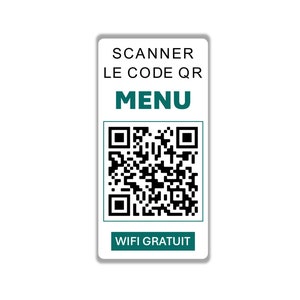 Vegane sticker pack paquet collant activiste fake menu faux menu restaurant watch dominion regardez dominion fake QR code free WIFI gratuit