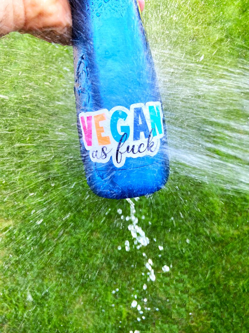 Vegan sticker Becoming vegan not a trend sticker vegan awakening gift for vegan vegan apparel plant based lifestyle sticker laptop fta afbeelding 7