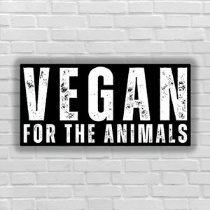 Vegan sticker Veganism Vegan for the animals ethical position against animals exploitation animal right go vegan fta liberation to all being