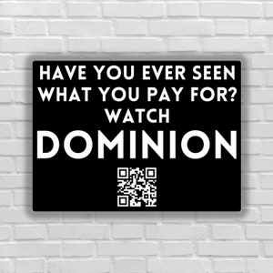 Vegan sticker Have you seen what you pay for? watch dominion qr code animal exploitation watch dominion earthling animal liberation for all