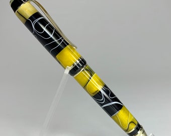 Dark Pearlescent Acrylic /& Copper Dragon Pen