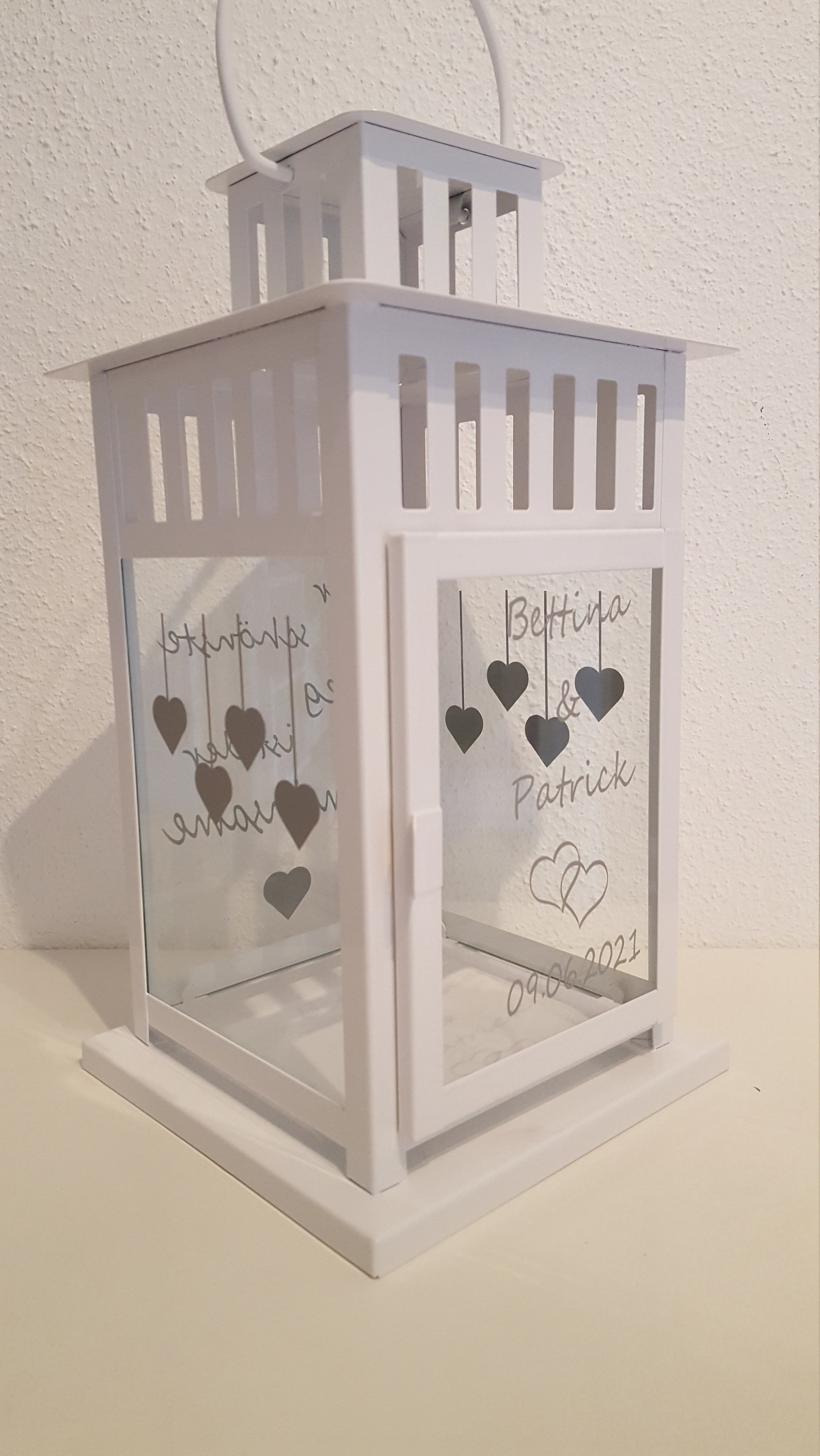 Personalisierte Laterne Geschenk Hochzeit Etsy
