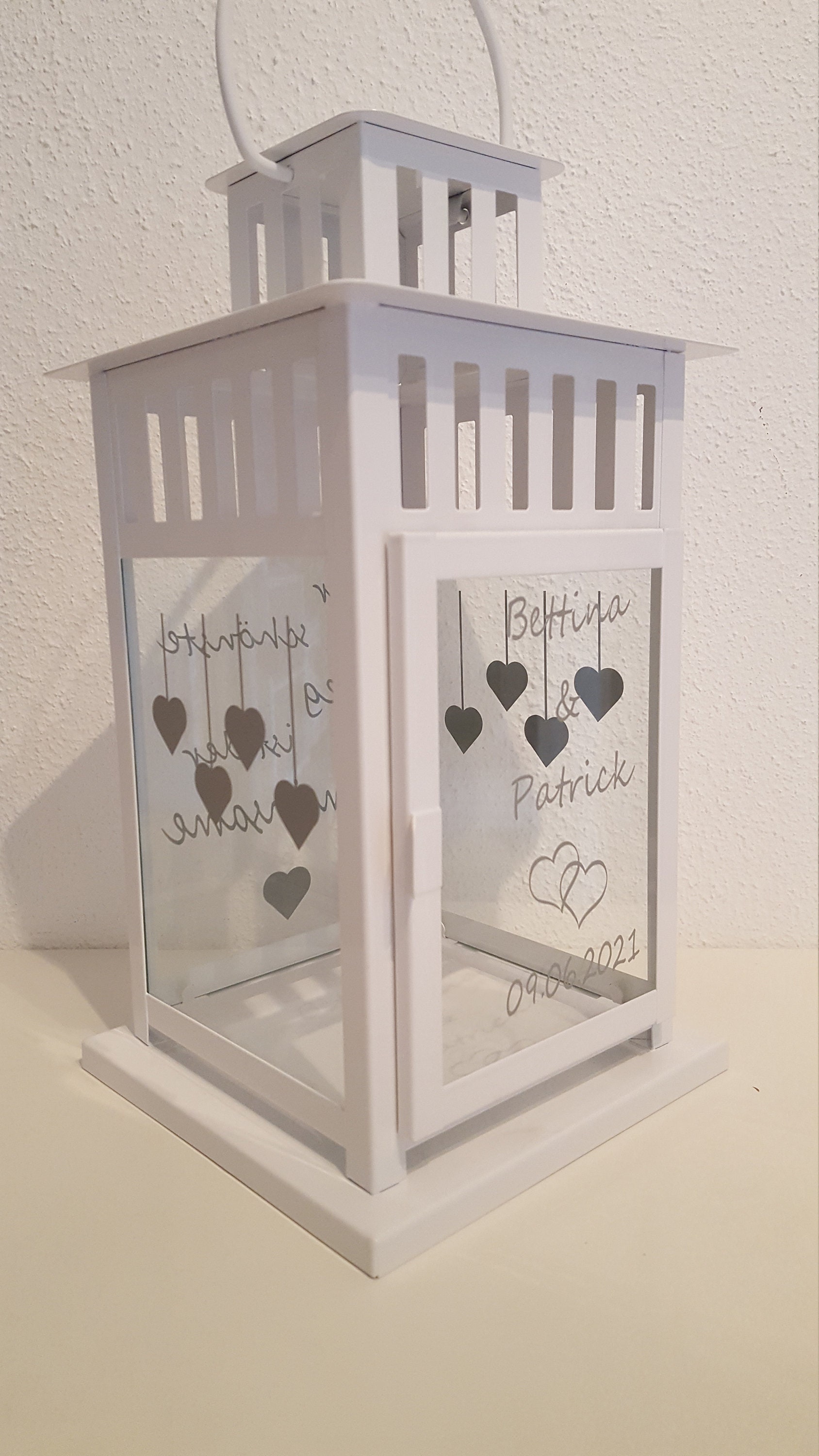 Personalisierte Laterne Geschenk Hochzeit Etsy