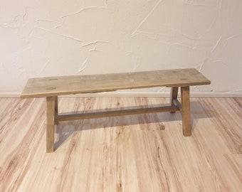 Wooden bench used look no. 106