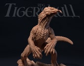 Feral Serpent (Serpent Templars) | 32mm-Scale Model | Preprimed Resin 3D Printed Miniature Model by Tiger Skull RPG