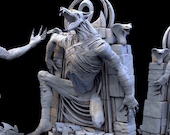 Anubis's Avatar (2 Variations) - 3D Printed Preprimed Miniature Model by Mini Monster Mayhem - Wrath of Apophis