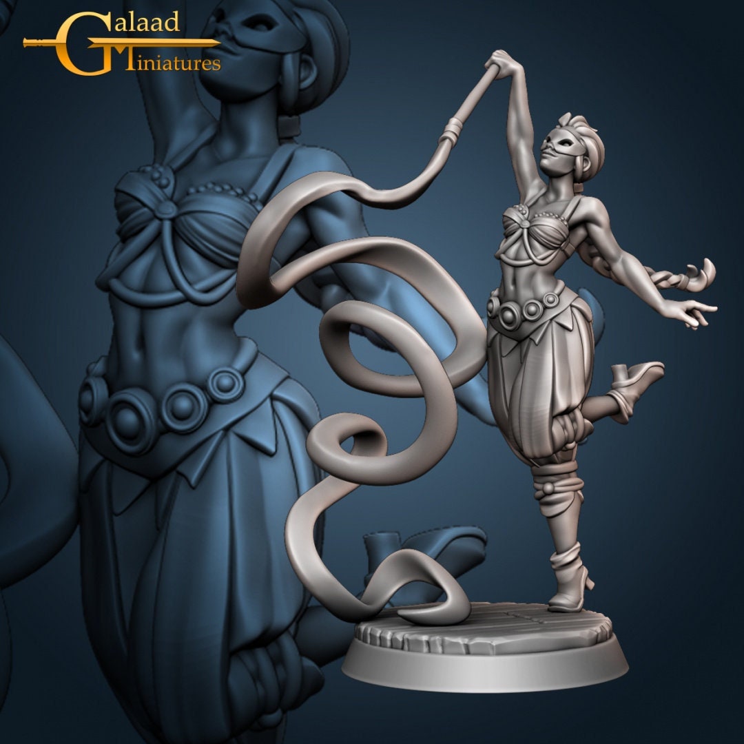 Miniatura De Rahadin, El Elfo Del Ocaso – Figura De Resina Para Juegos De Rol De Mesa, Escala 32 Mm, Ideal Para La Campaña Curse Of Strahd Y Coleccionistas