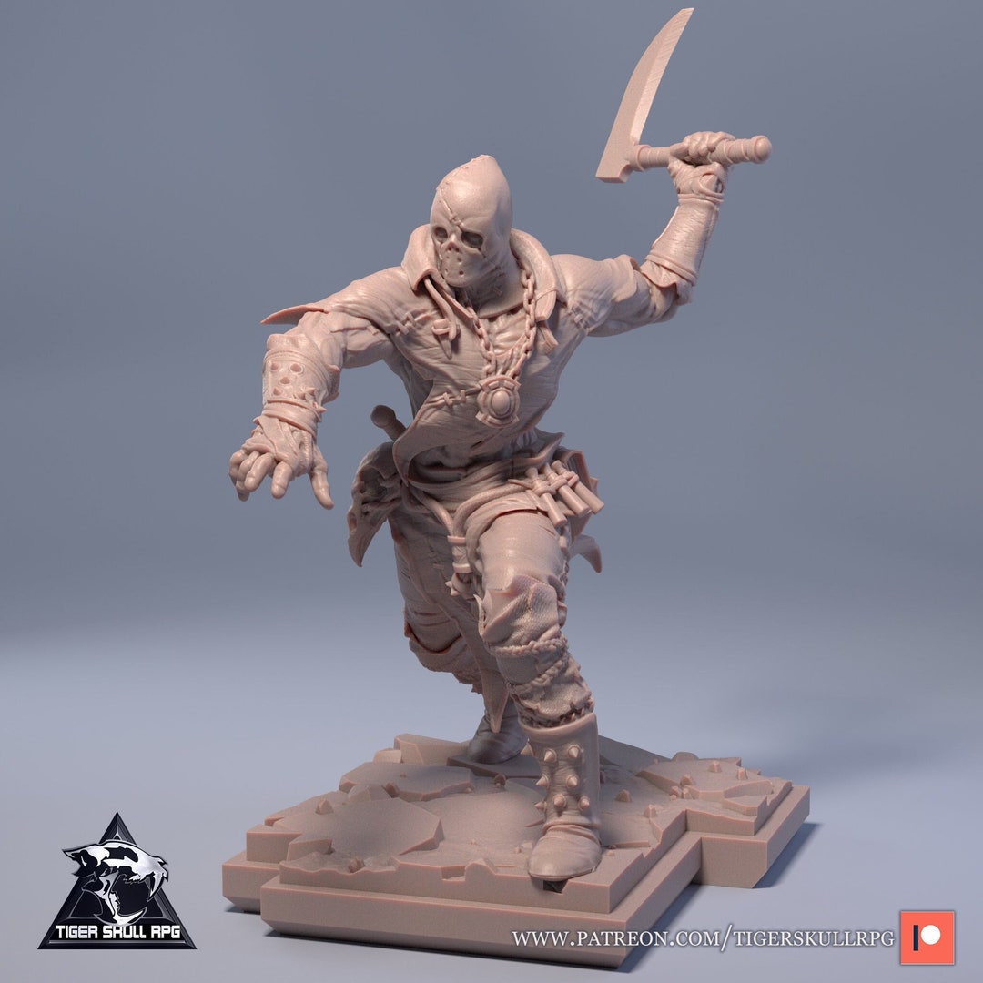 Death Reaper Iron Pharaohs 3D Printed Resin Miniature by 