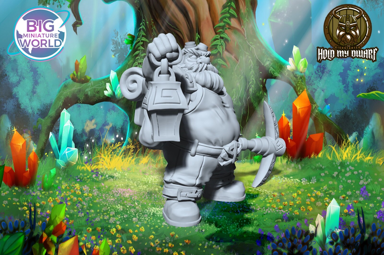 Toys Primed 3D Printed Miniature Model for Roleplaying Games Rufus ...