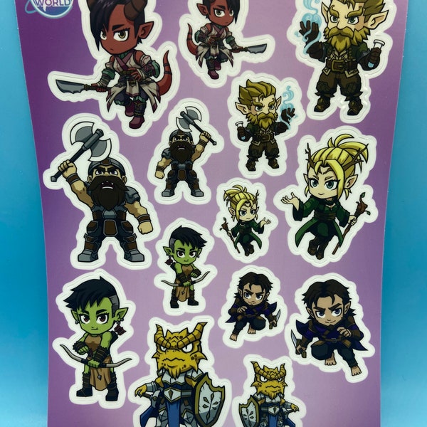 Dungeons and Dragons Cartoon Miniatures - Etsy