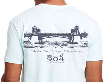 Under the Lion's Bridge Downtown Unisex T-Shirt