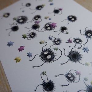 Soot Sprites A5 Print