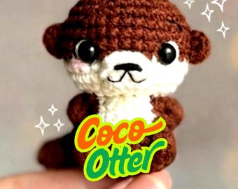 Coco the Otter Crochet Pattern: Beginner Amigurumi Plushie (PDF Pattern)