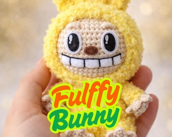 Rabbit Amigurumi Crochet Pattern – Easy Bunny Plush Toy (PDF Pattern)