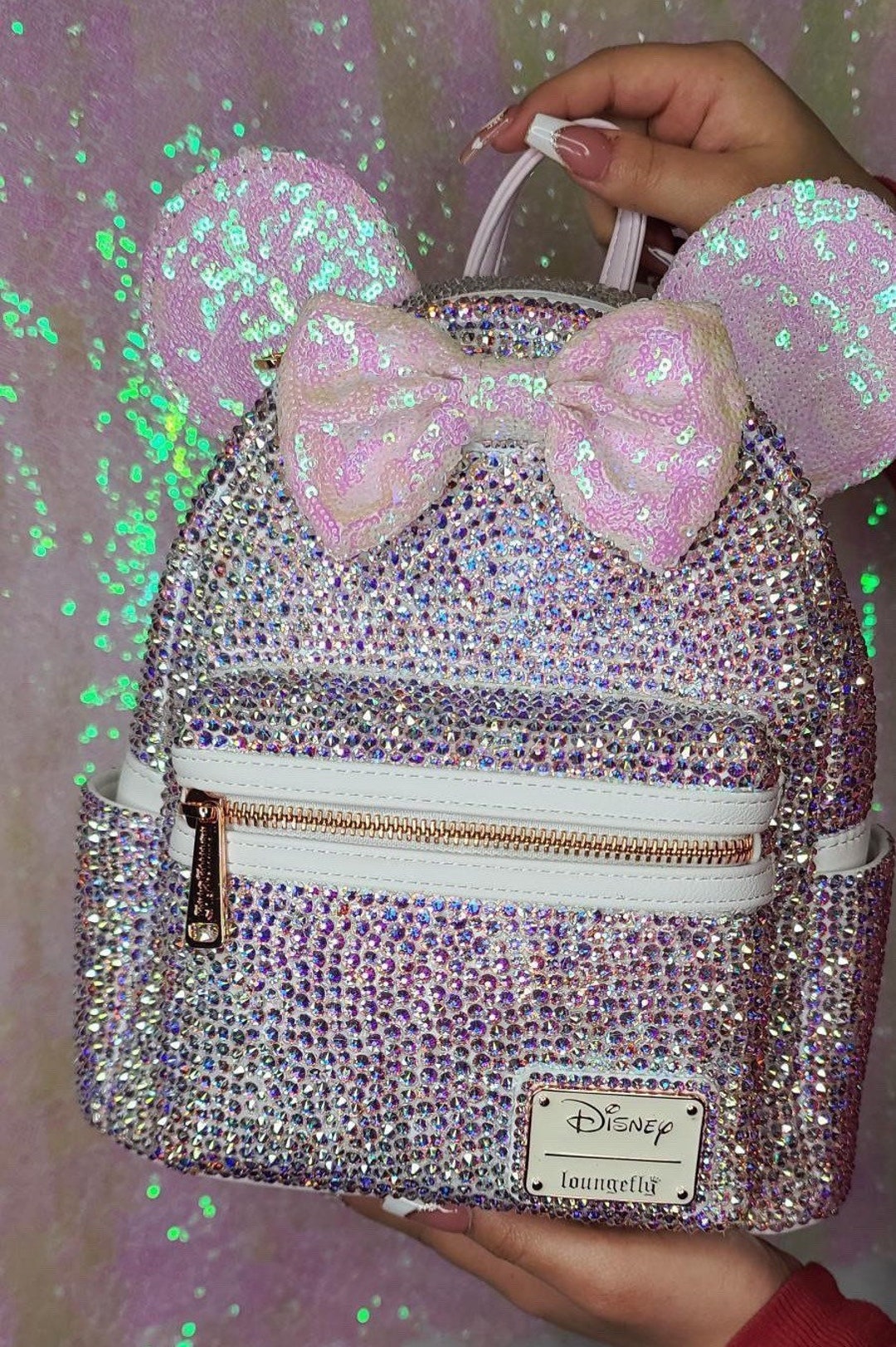 Swarovski Crystals Mini Disney Backpack - Etsy