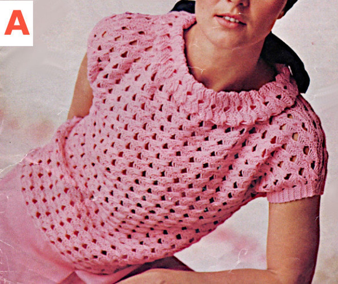 Damen Sommer Tops stricken Muster Bundle Auswahl Damen ...