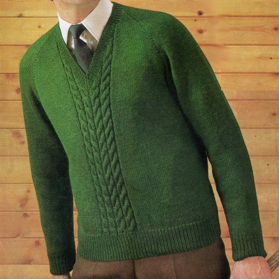 V Ausschnitt Pullover Herren Stricken V-Ausschnitt Pullover