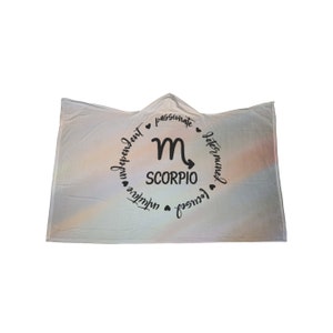 Scorpio Hooded Blanket