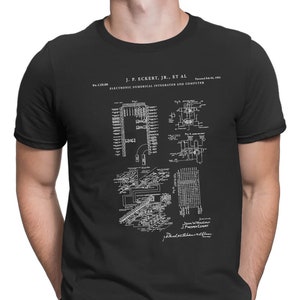 ENIAC First Programmable Computer Patent Print Art 1947, Technology Art, Information Theory, Data Science, Geek Nerd, PT385