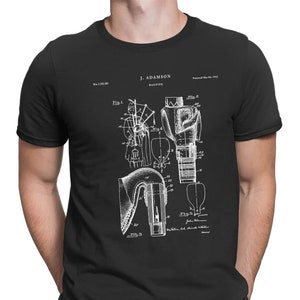 Scottish bagpipe t-shirt Patent print Graphic art tees The Great Highland bagpipe print Women original design Vintage Musical, PT667