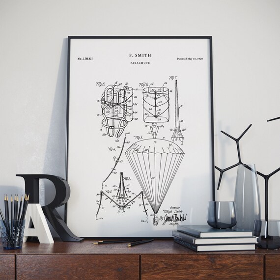 Parachute Rigging Drawing Parachute Diagram Drawing