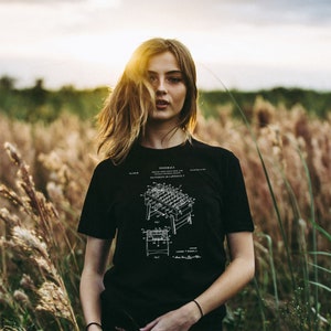 Foosball Game Patent T Shirt, College Shirt, Youth Group, Game Room T