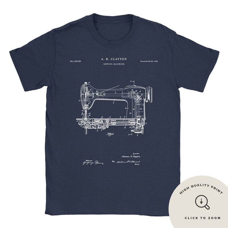 Sewing Machine Shirt Sewing Shirt Quilting Stitching Gift Etsy