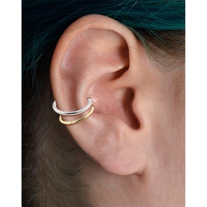 piercinginspiration® Titan Basic Ring Clicker Piercing Segmentring imagem 3