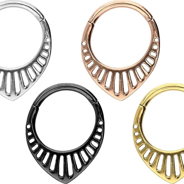 piercinginspiration® Amaya Clicker Ring Piercing Segmentring