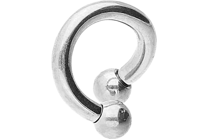 Piercinginspiration® Spiral Horseshoe Barbell Piercing Segment Etsy