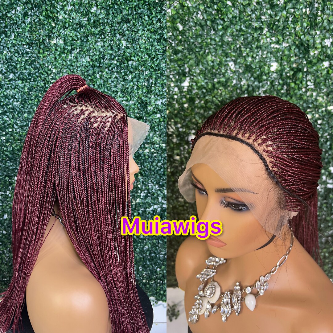 Micro Braids Wig,braided Wigs, Box Braids Wigs, Braids Wig,black Women