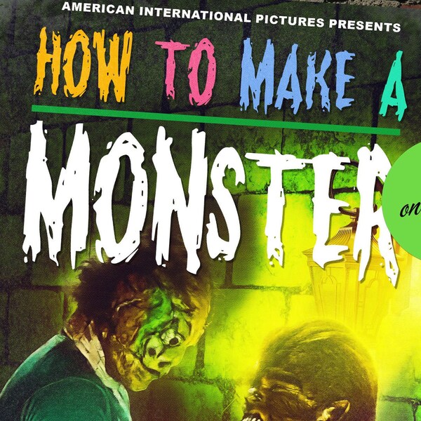 How to Make a Monster Poster Etsy