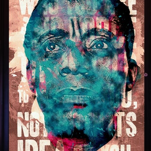 James Baldwin: Decide Who You Are | 11x17 Art Print