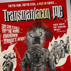 Transmaniacon MC: Blue Oyster Cult grindhouse movie poster | 11x17 Art Print