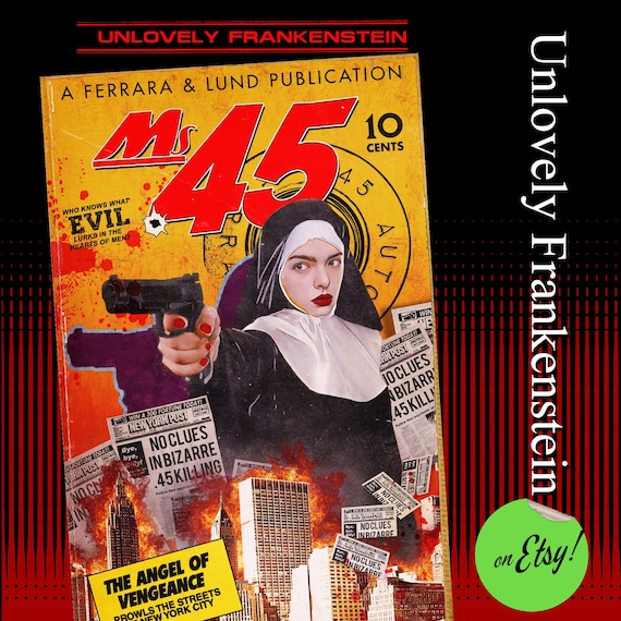 Ms .45, Abel Ferrara, Zoë Lund Pulp Art Print | 11x17 Art Print - Etsy