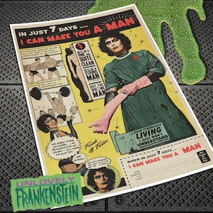 In Just 7 Days retro comic book ad | 11&quot; x 17&quot; Art Print