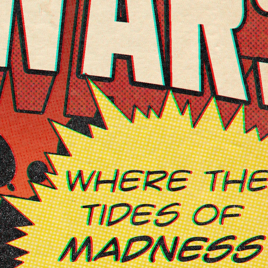 Veteran of the Psychic Wars Comic-style Poster | 11x17 Art Print - Etsy