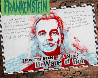 The Ballad of Killer Bob and Leland Palmer | 11x17 Anaglyphic Art Print